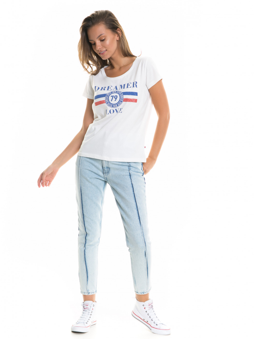 Big Star Woman's Shortsleeve T-shirt 158757 -101