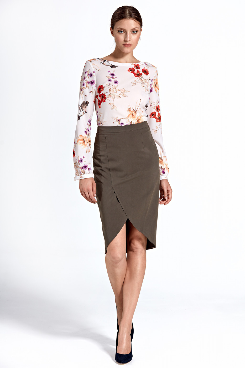 Colett Woman's Skirt Csp04 Khaki