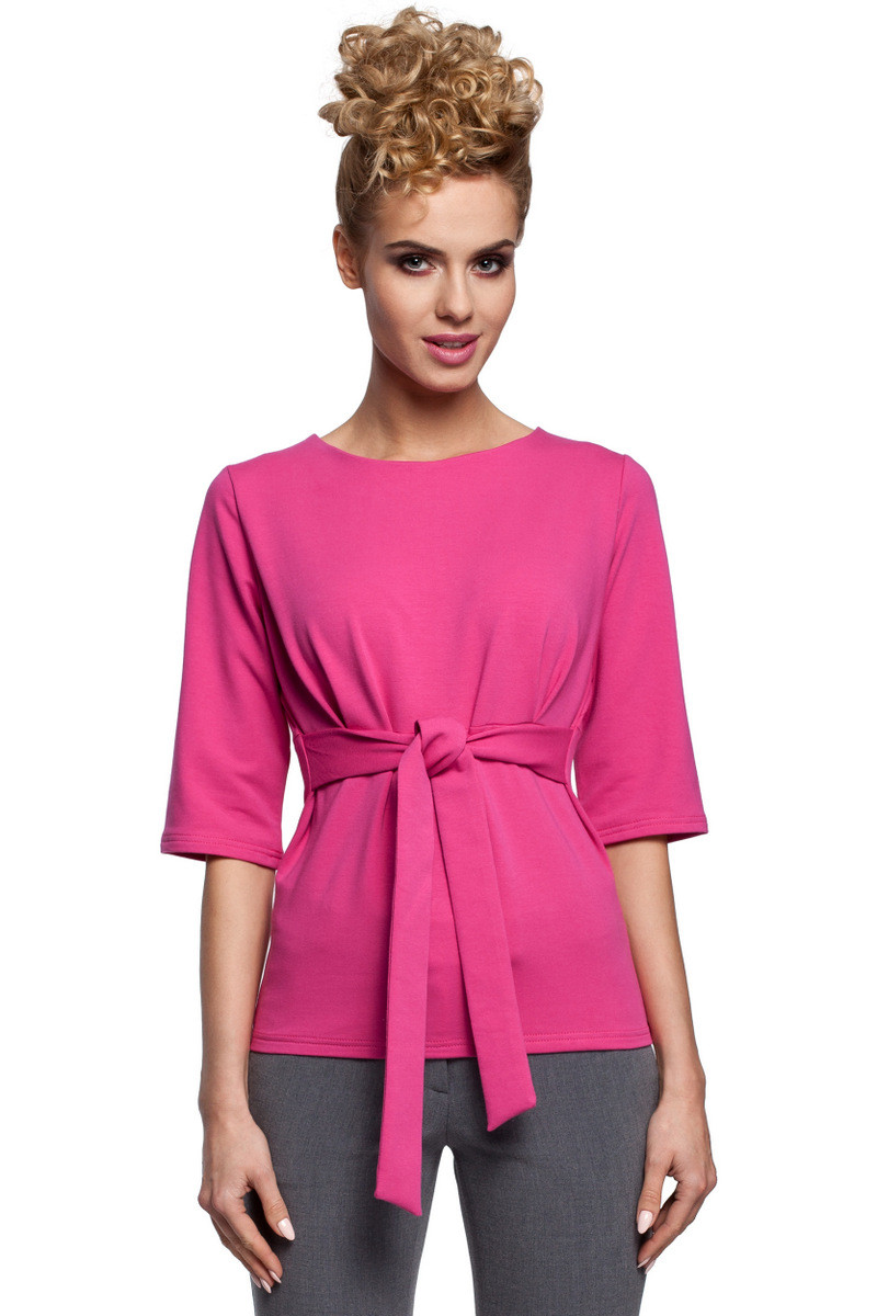 Made Of Emotion Woman's Blouse M287 Fuchsia
