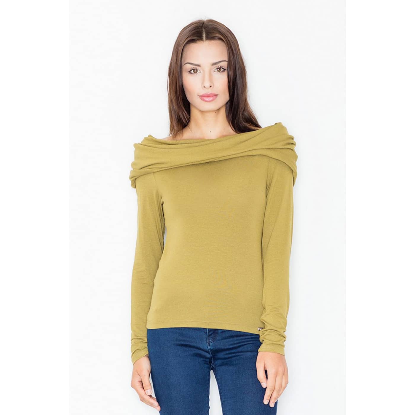 Figl Woman's Blouse M469 Olive