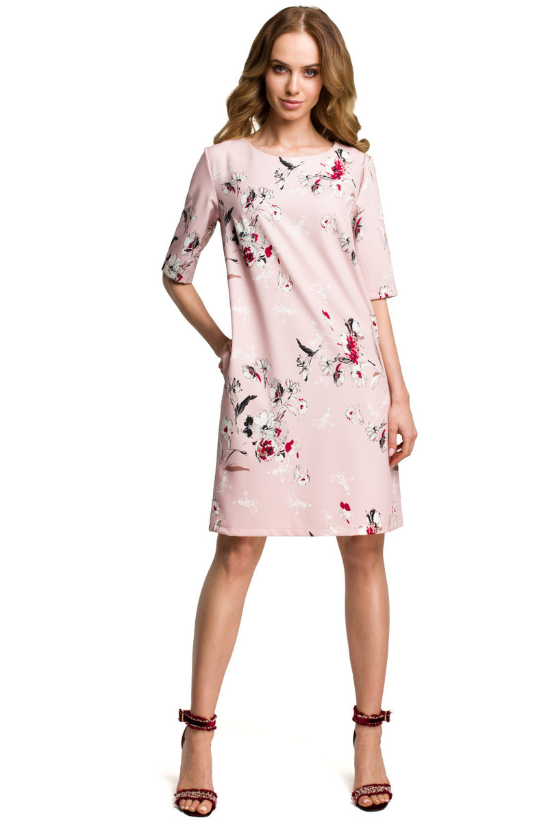 Made Of Emotion Woman's Dress M379 Powder