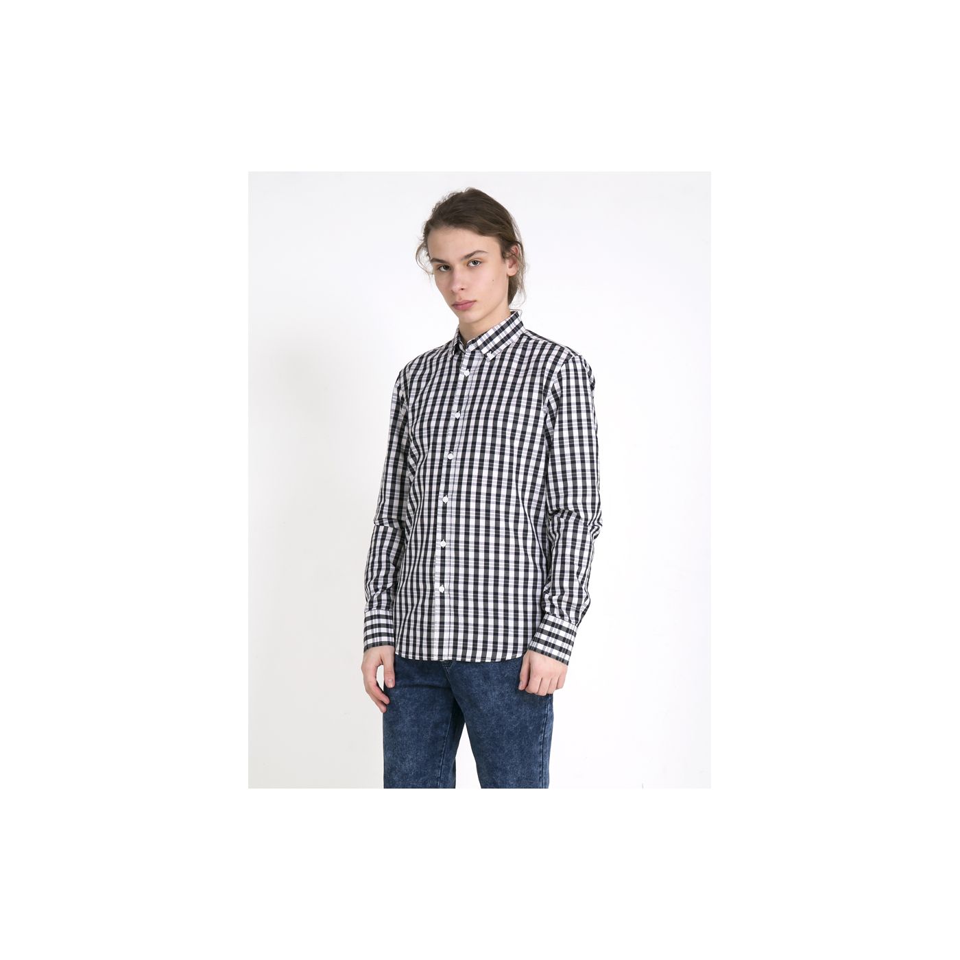 Big Star Man's Slim Longsleeve Shirt 141681 -900