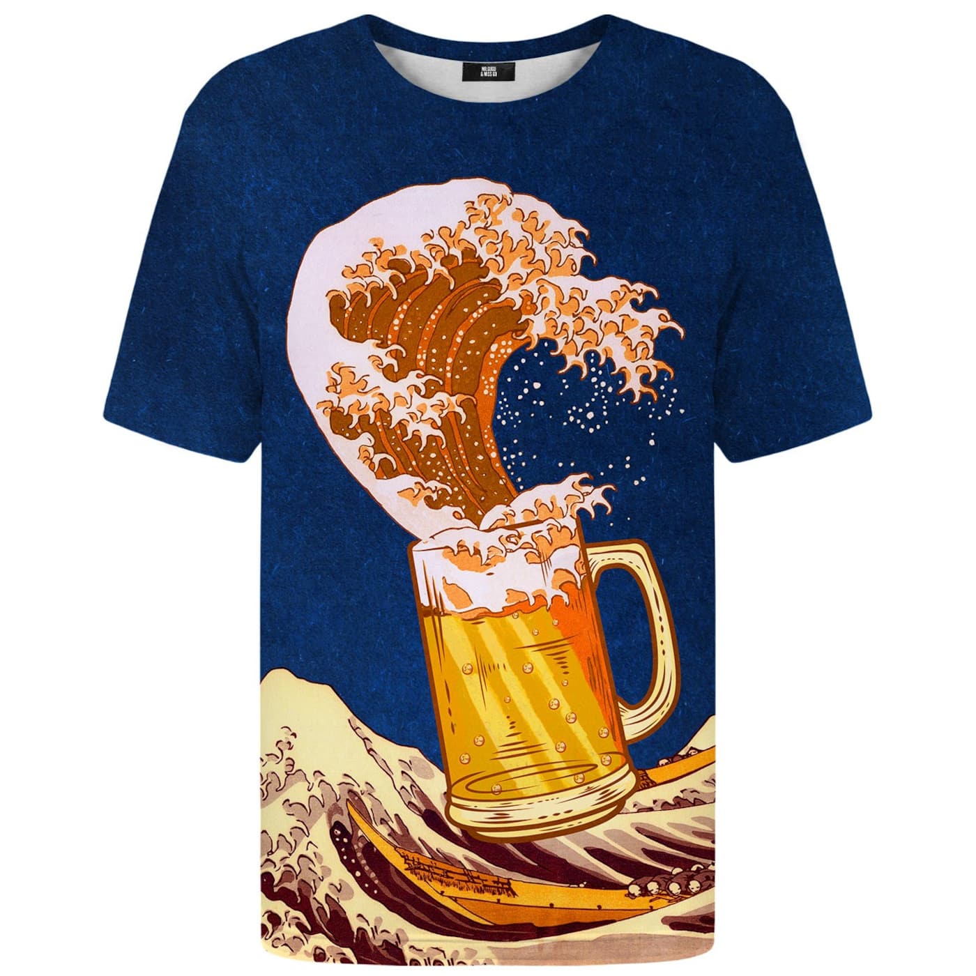 Mr. GUGU & Miss GO Unisex's T-Shirt TSH1380 Navy Blue