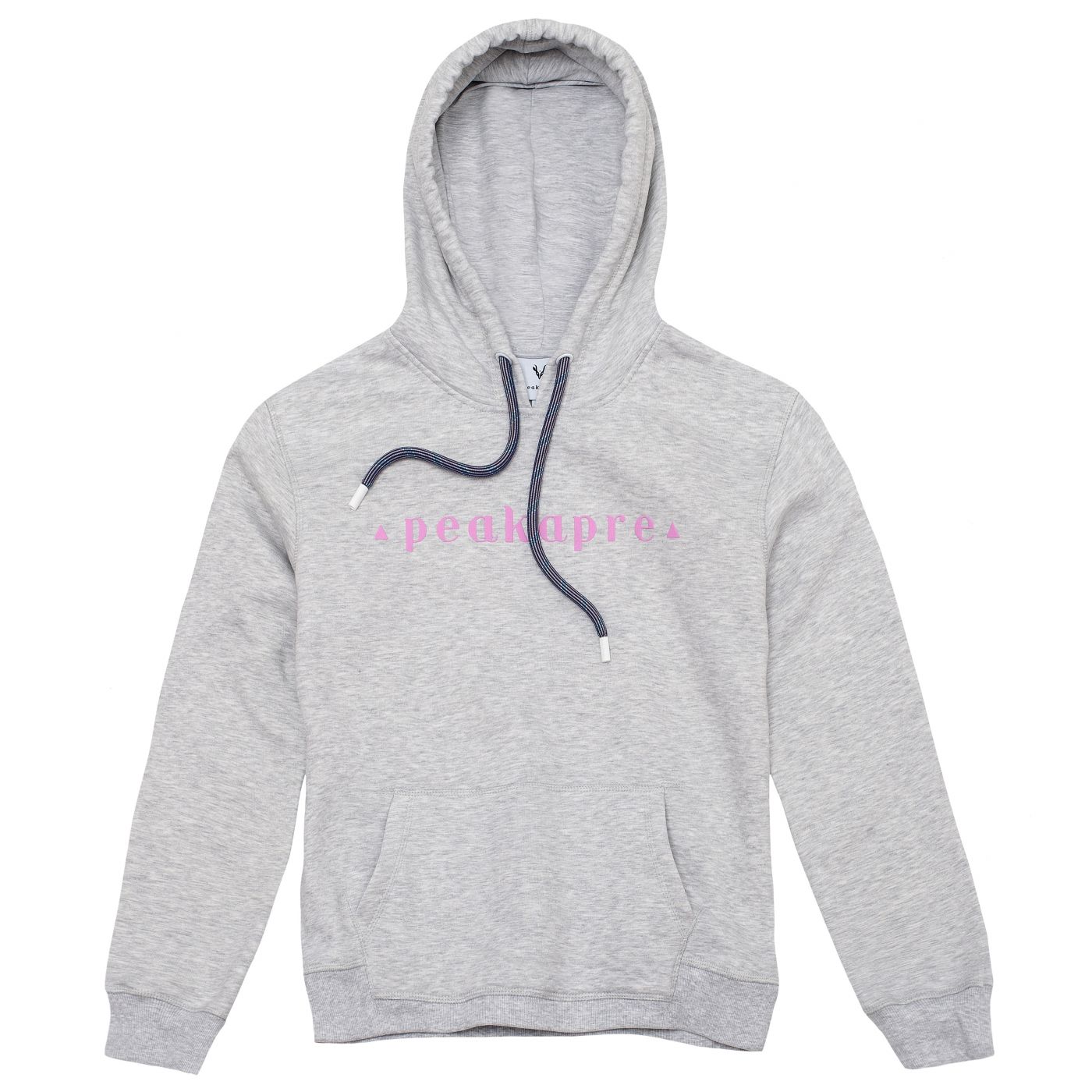 Peakapre Woman's Sweatshirt Logo Ho Light  melange