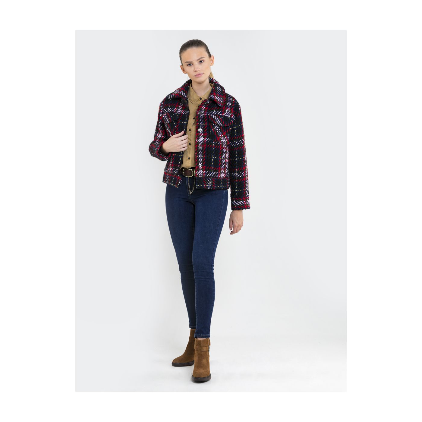 Big Star Woman's Jacket 132002 Multicolour-0