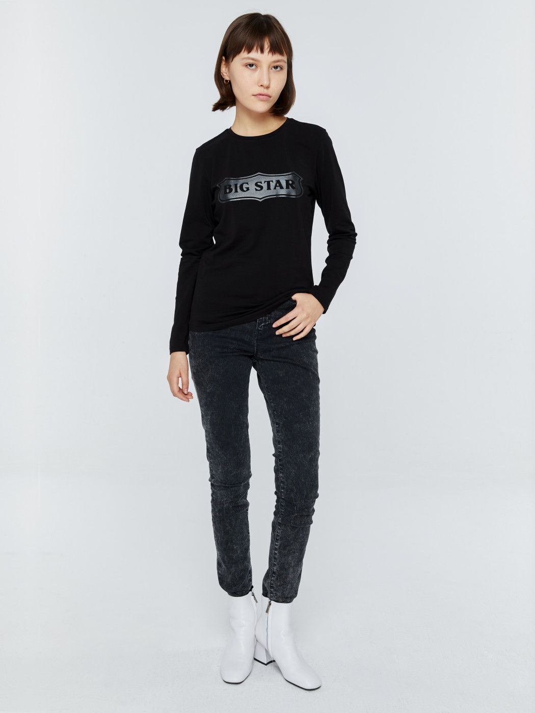 Big Star Woman's Longsleeve T-shirt 158820 -906