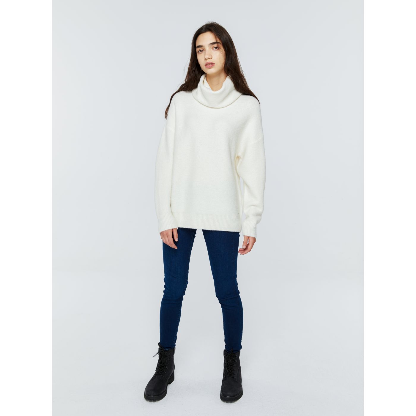 Big Star Woman's Sweater 161982 Pearl-103