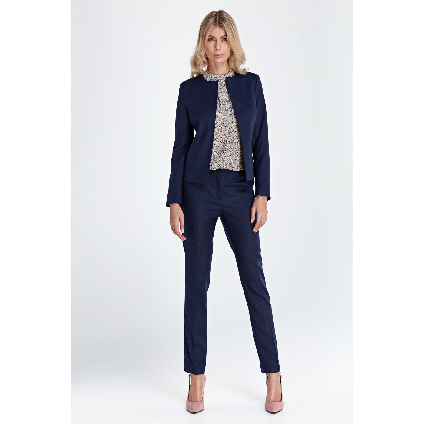 Colett Woman's Jacket Cz02 Navy Blue