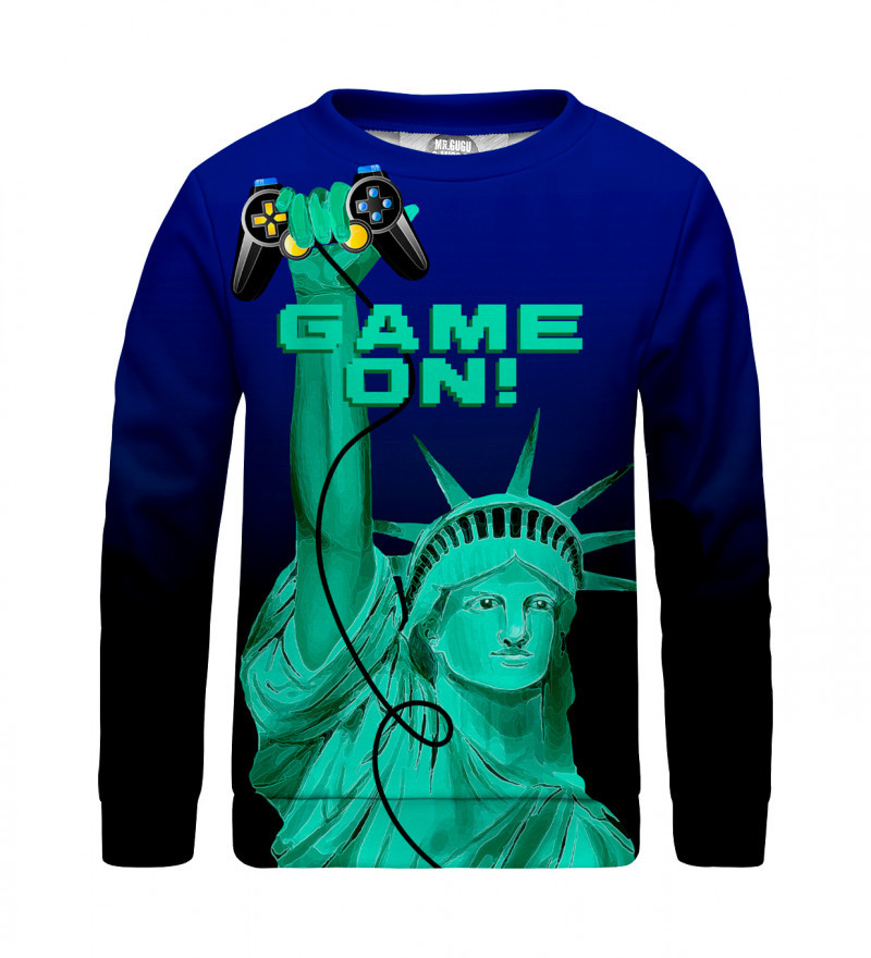 Mr. GUGU & Miss GO Unisex's Sweater KS-PC1766 Navy Blue