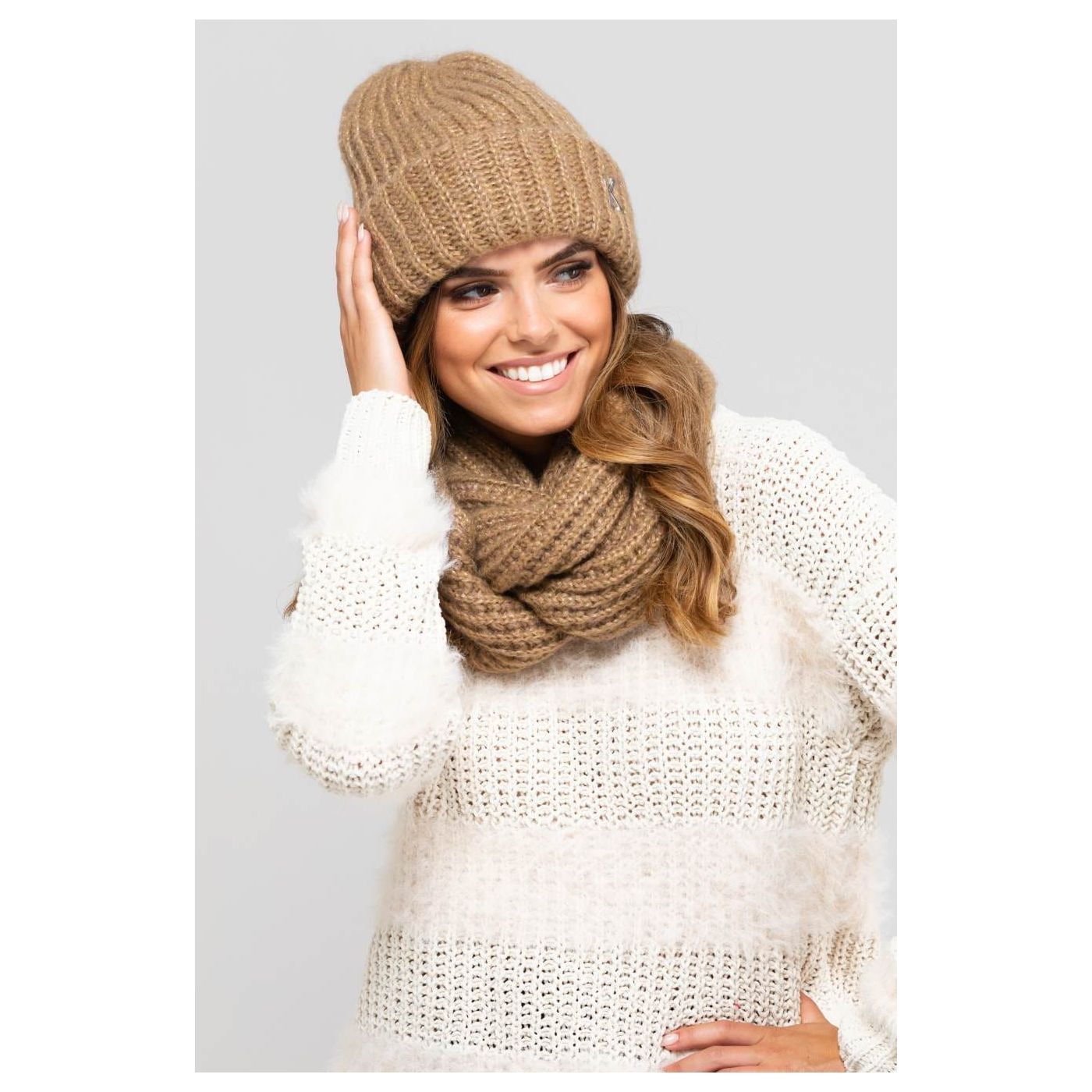 Kamea Woman's Hat K.19.042.04 Camel