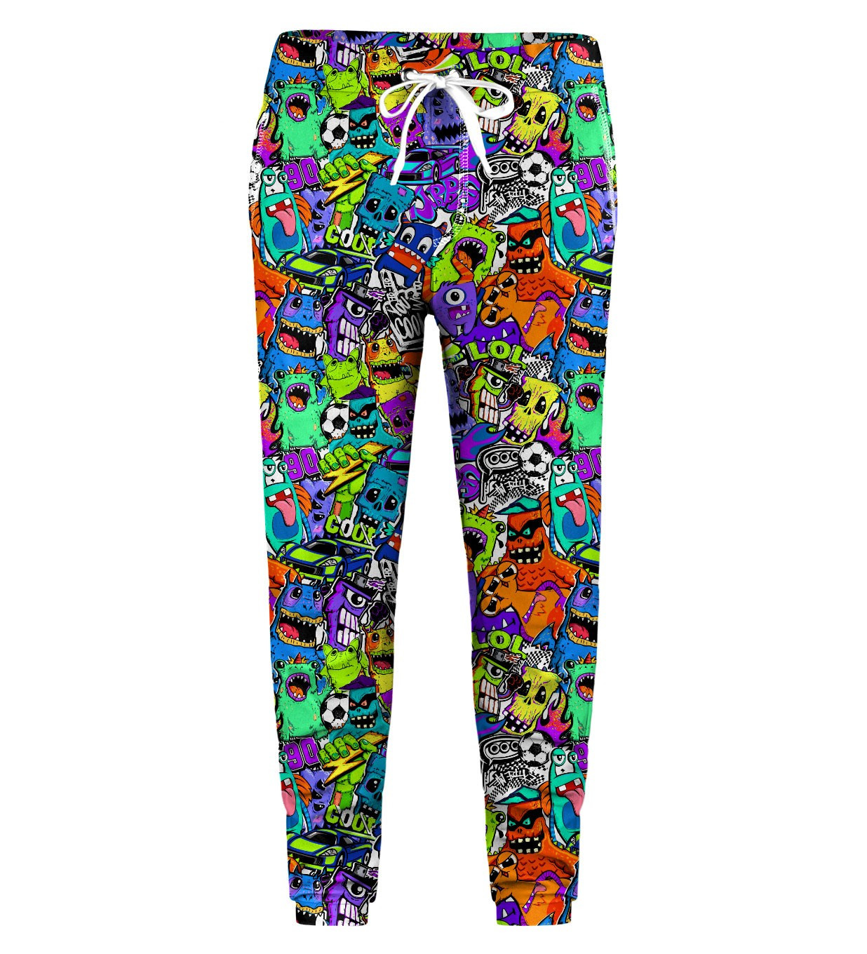 Mr. GUGU & Miss GO Unisex's Sweatpants SWPN-K-PC1595 Violet