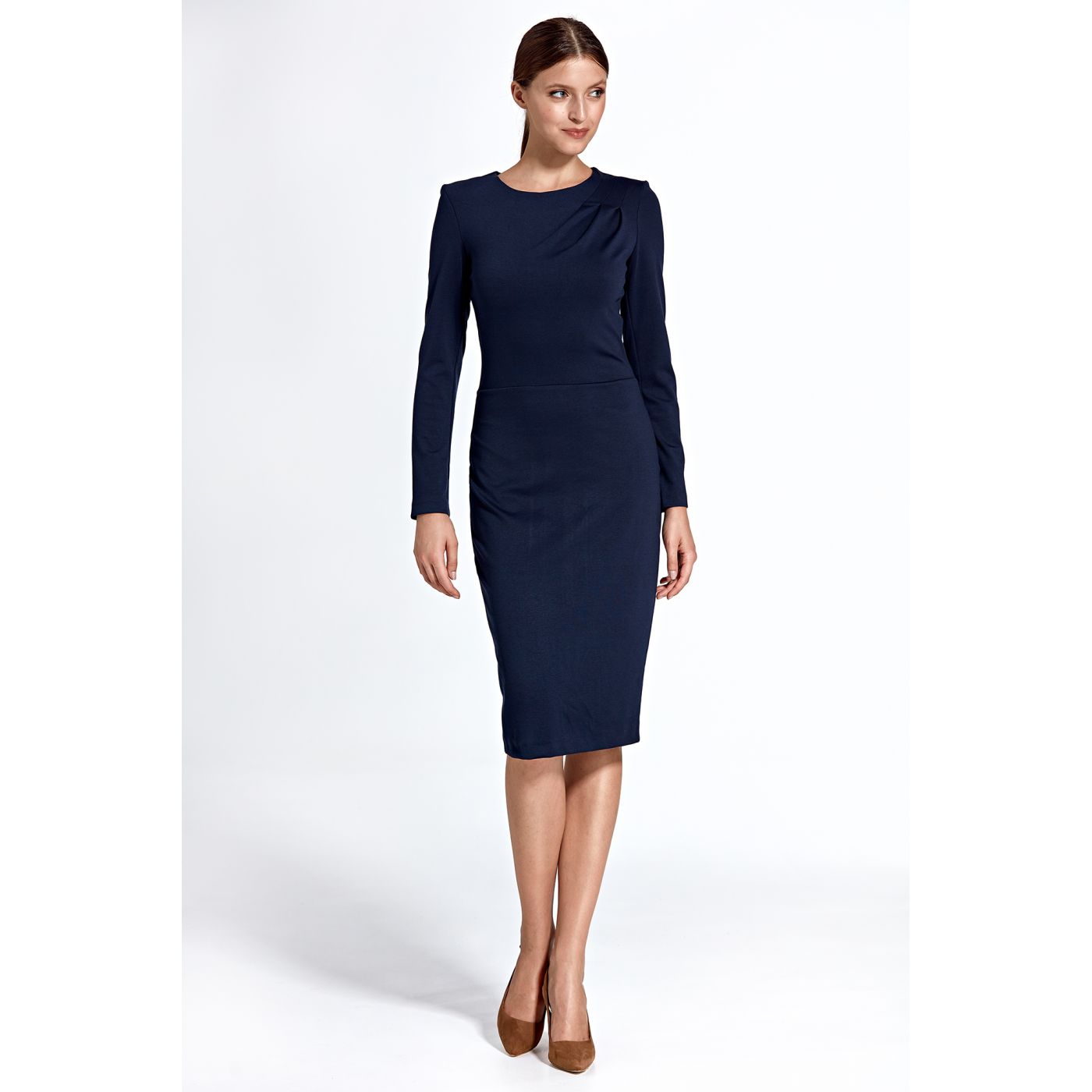 Colett Woman's Dress Cs21 Navy Blue