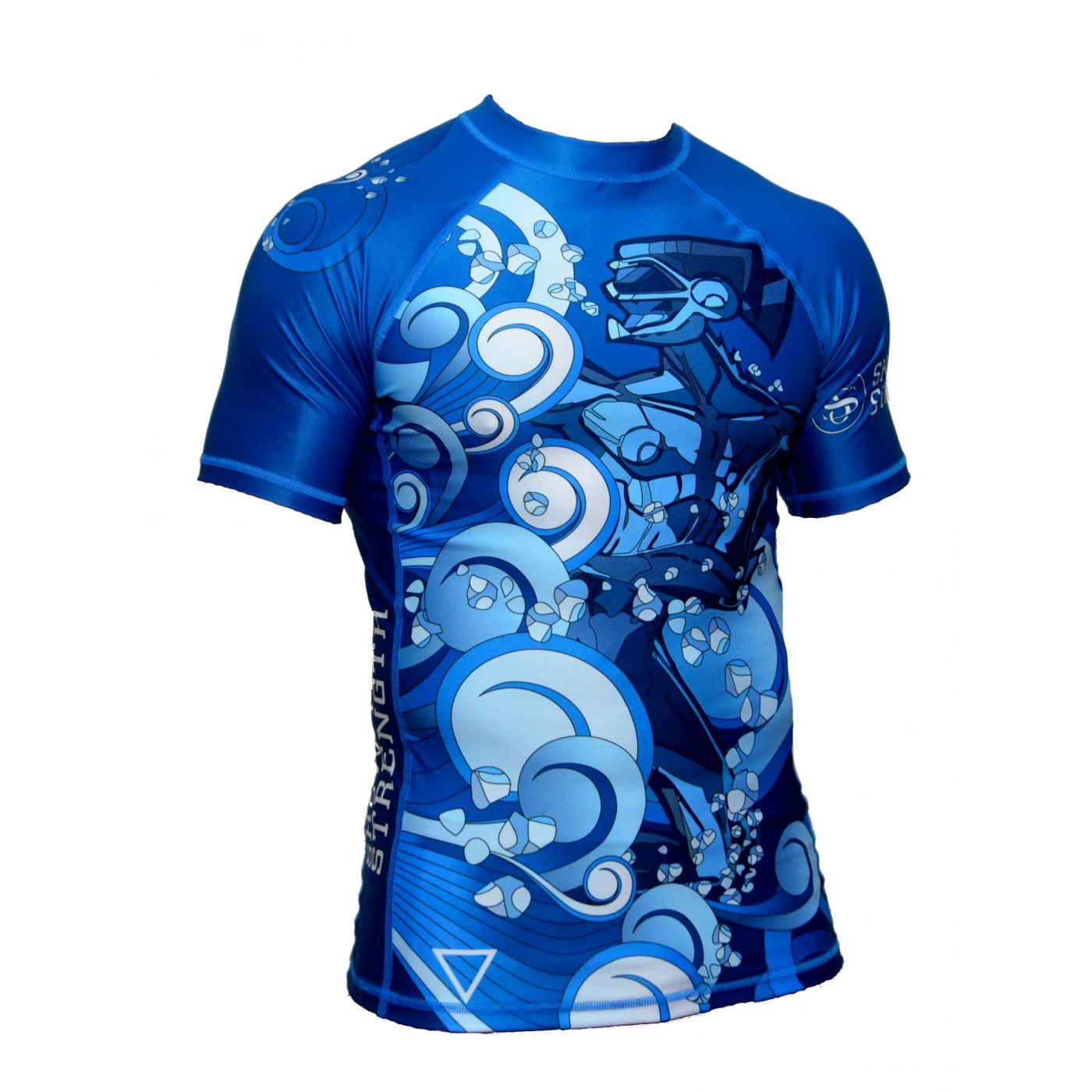 ShowYourStrength Man's T-shirt Rashguard The Four Elements Water
