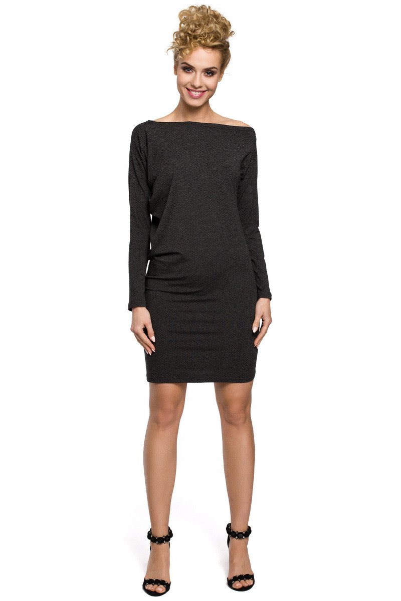 Made Of Emotion Woman's Tunic M259 Graphite