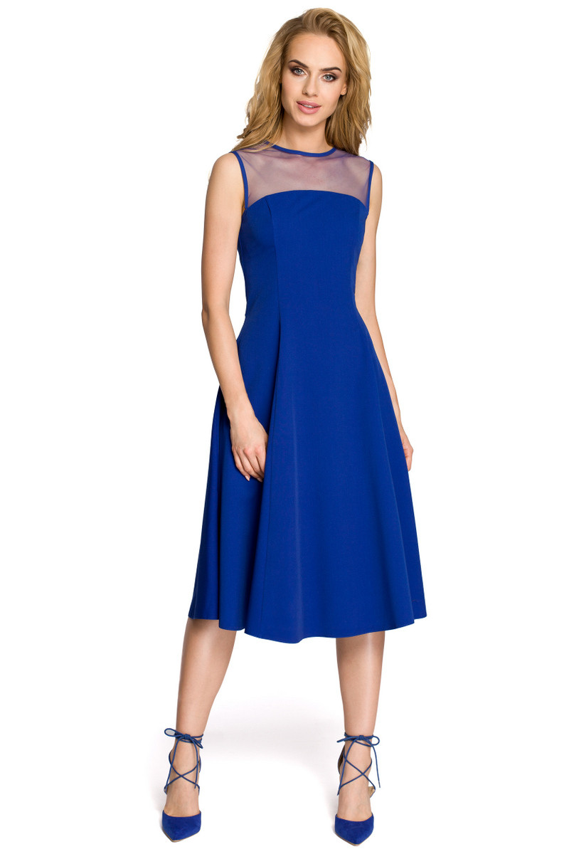 Made Of Emotion Woman's Dress M271 Royal