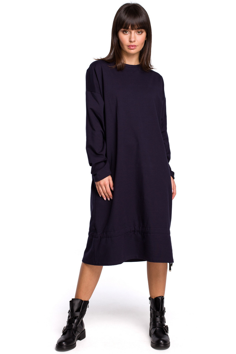 BeWear Woman's Dress B100 Navy Blue