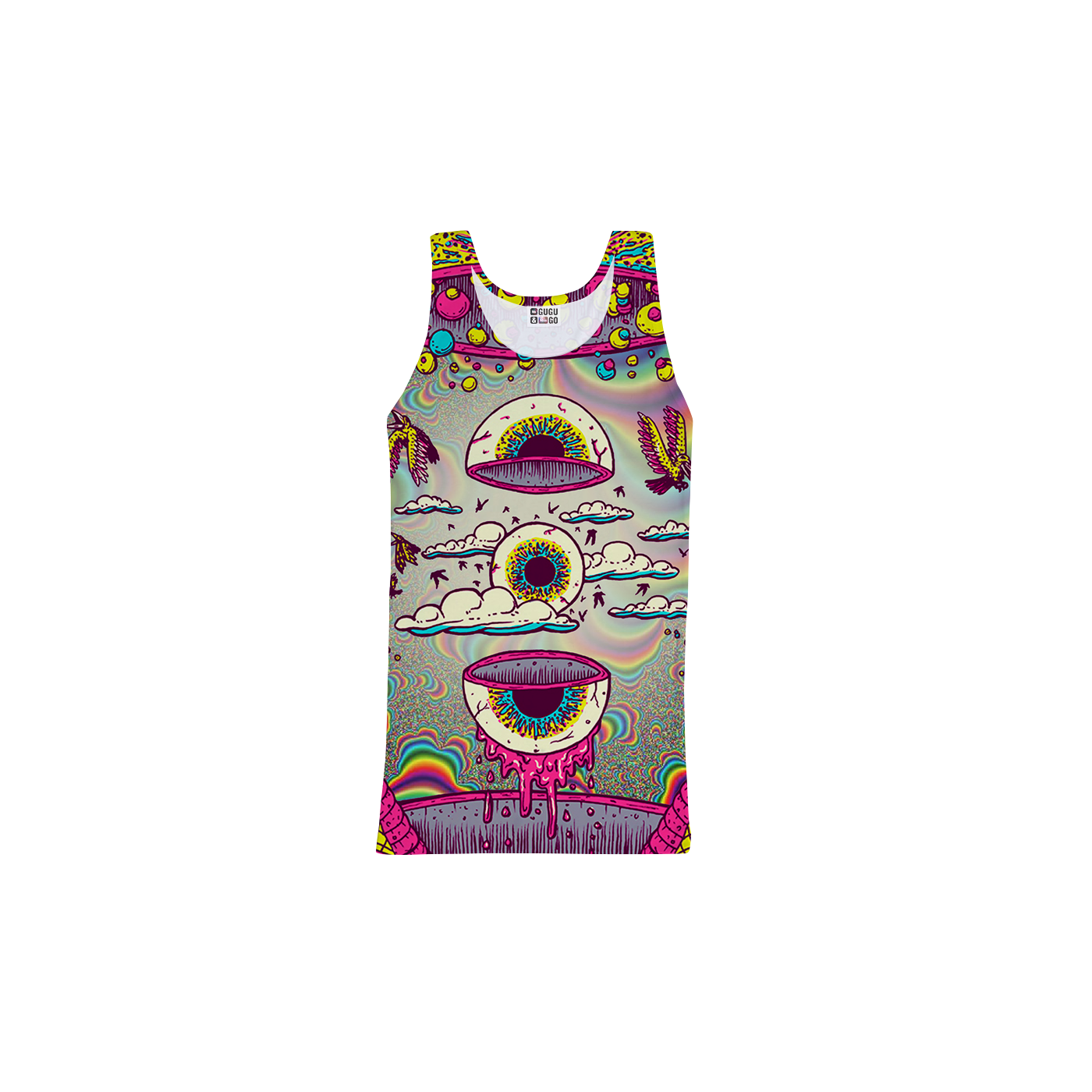 Mr. GUGU & Miss GO Unisex's Top TT609