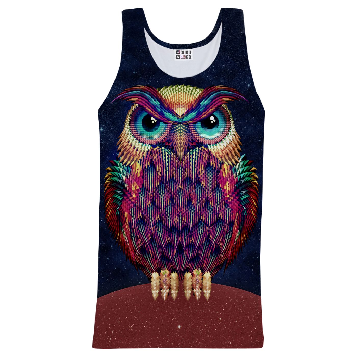Mr. GUGU & Miss GO Unisex's Top TT735 Navy Blue