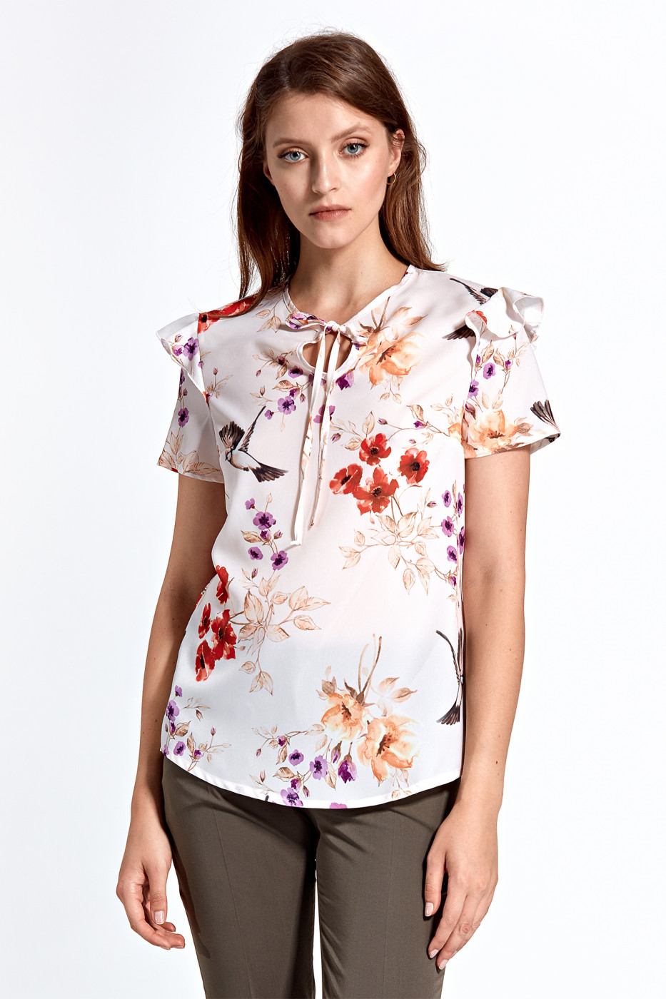 Colett Woman's Blouse Cb21 Pattern Ecru