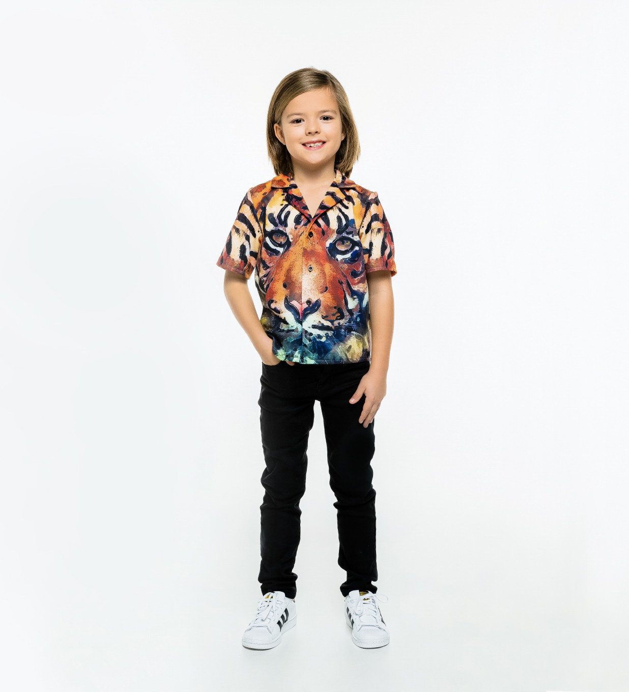 Mr. GUGU & Miss GO Man's Shirt SH-K719