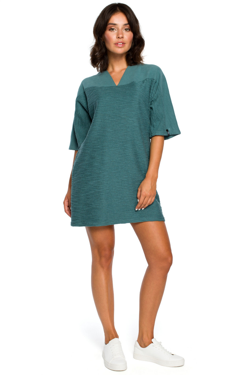 BeWear Woman's Dress B093 Turquoise