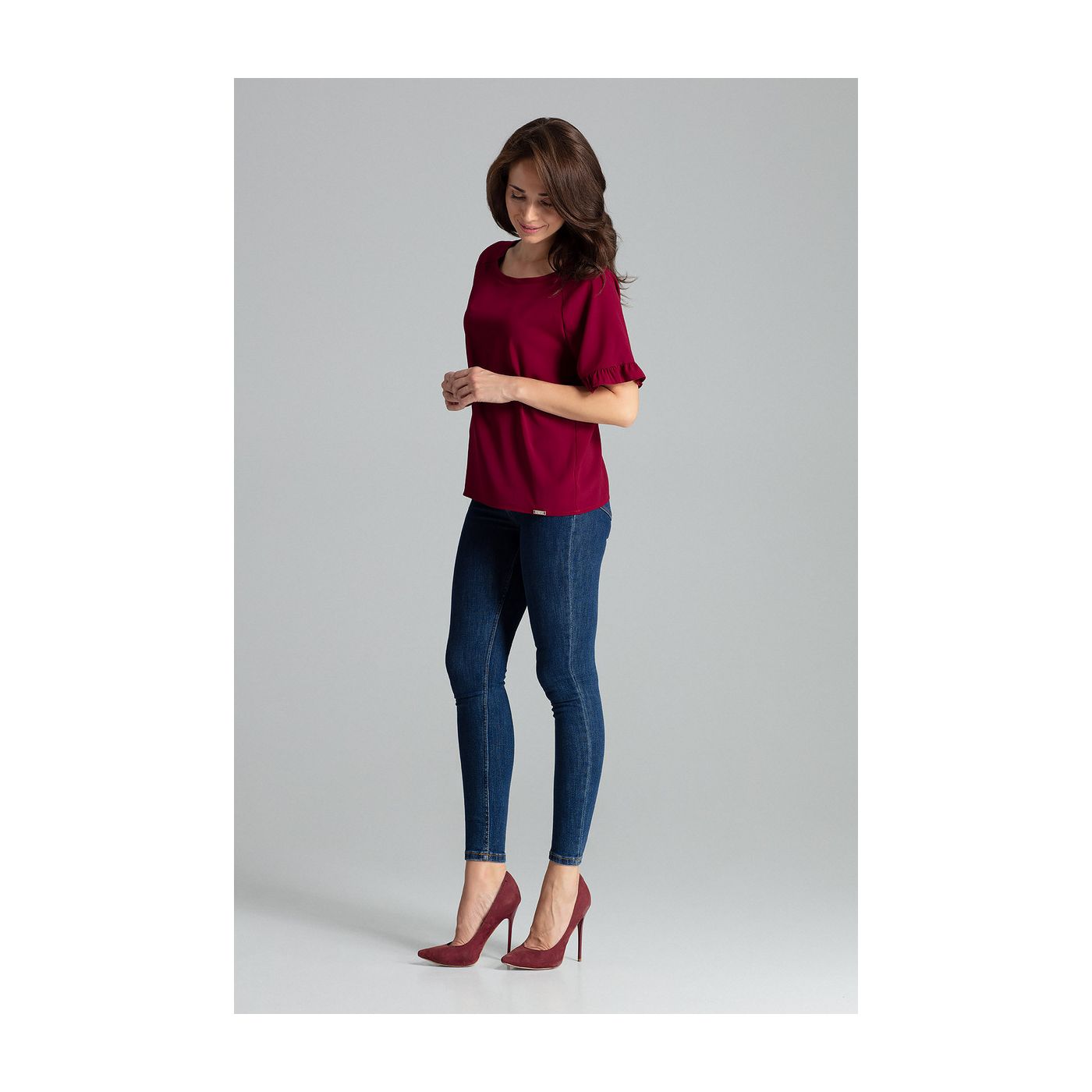 Lenitif Woman's Blouse L052 Deep