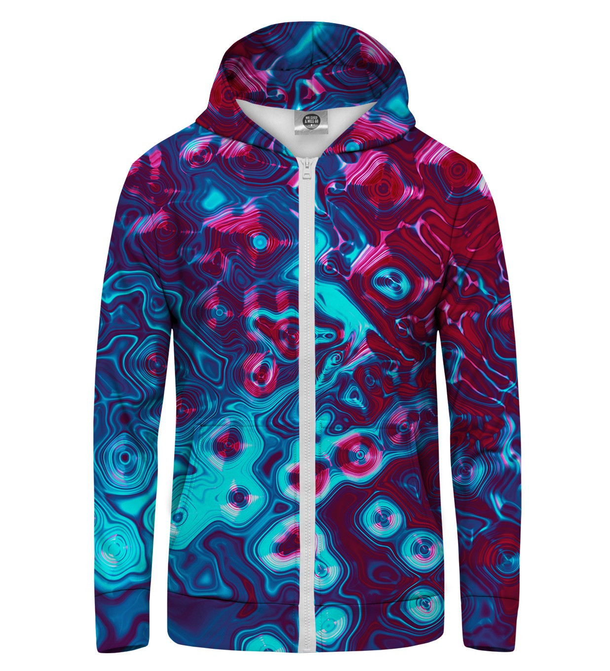 Mr. GUGU & Miss GO Unisex's Hoodie HKZ-U-PC 949 Violet