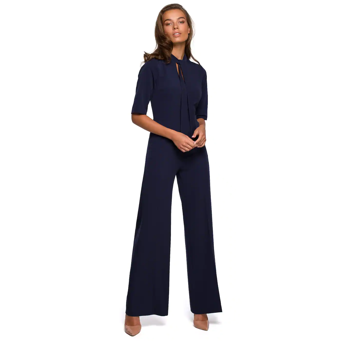 Stylove Woman's Jumpsuit S243 Navy Blue