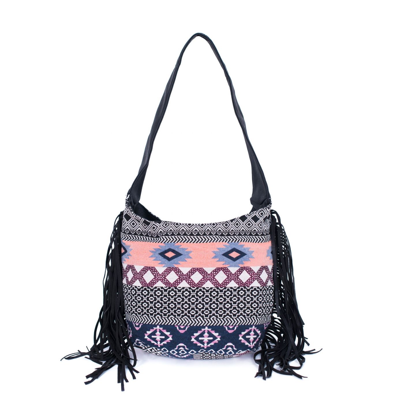 Art Of Polo Woman's Bag Tr17352 Black/Pink