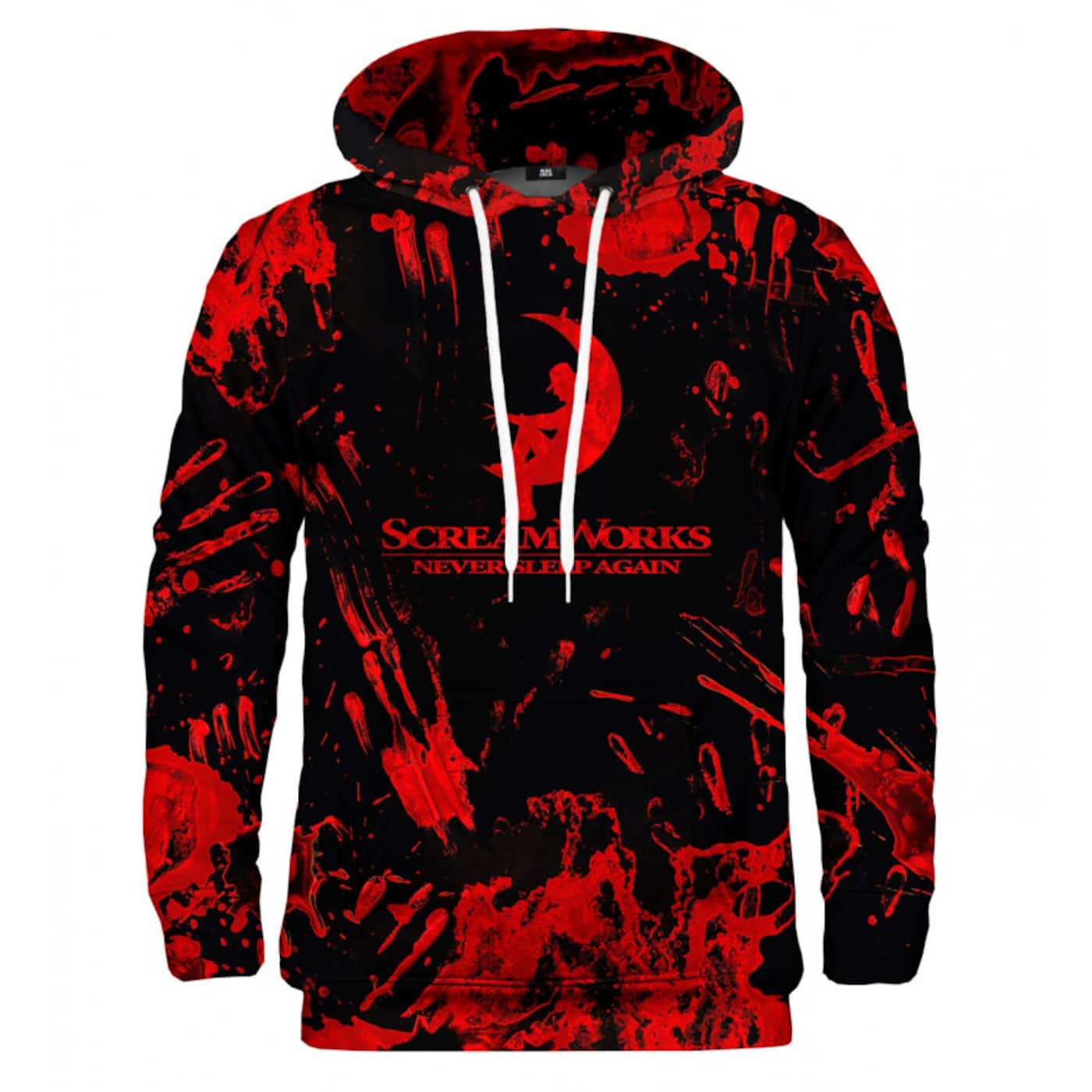 Mr. GUGU & Miss GO Unisex's Hoodie Kangaroo H-K1696