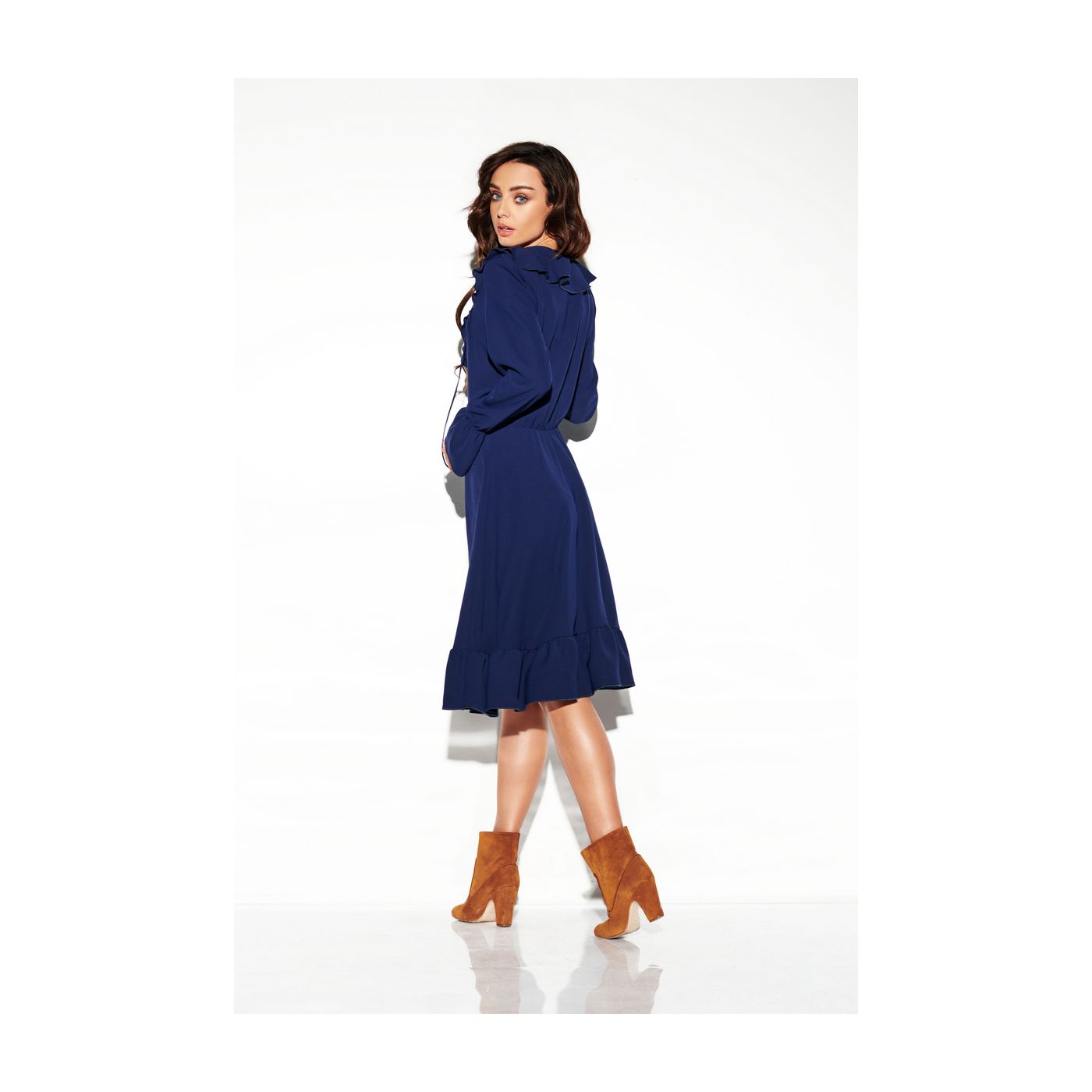 Lemoniade Woman's Dress L313 Navy Blue