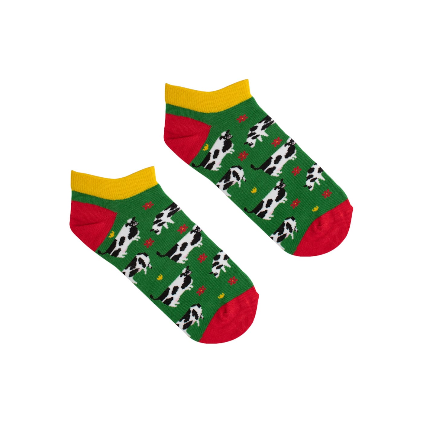 Kabak Unisex's Socks Short Cows