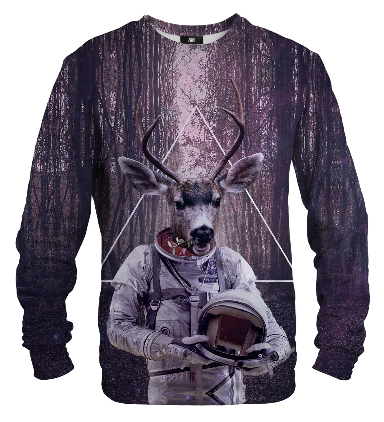Mr. GUGU & Miss GO Unisex's Sweater S-PC088 Violet