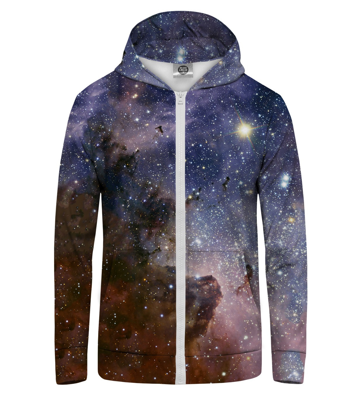 Mr. GUGU & Miss GO Unisex's Hoodie HKZ-U-PC 139 Violet