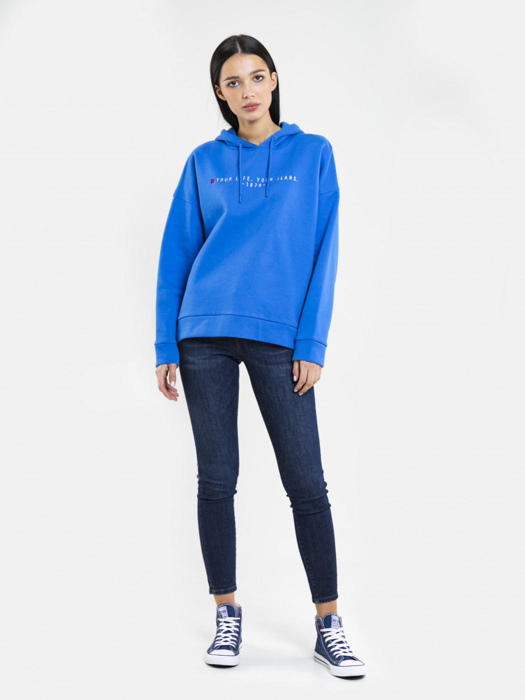 Big Star Woman's Hooded Sweatshirt 174254 -401