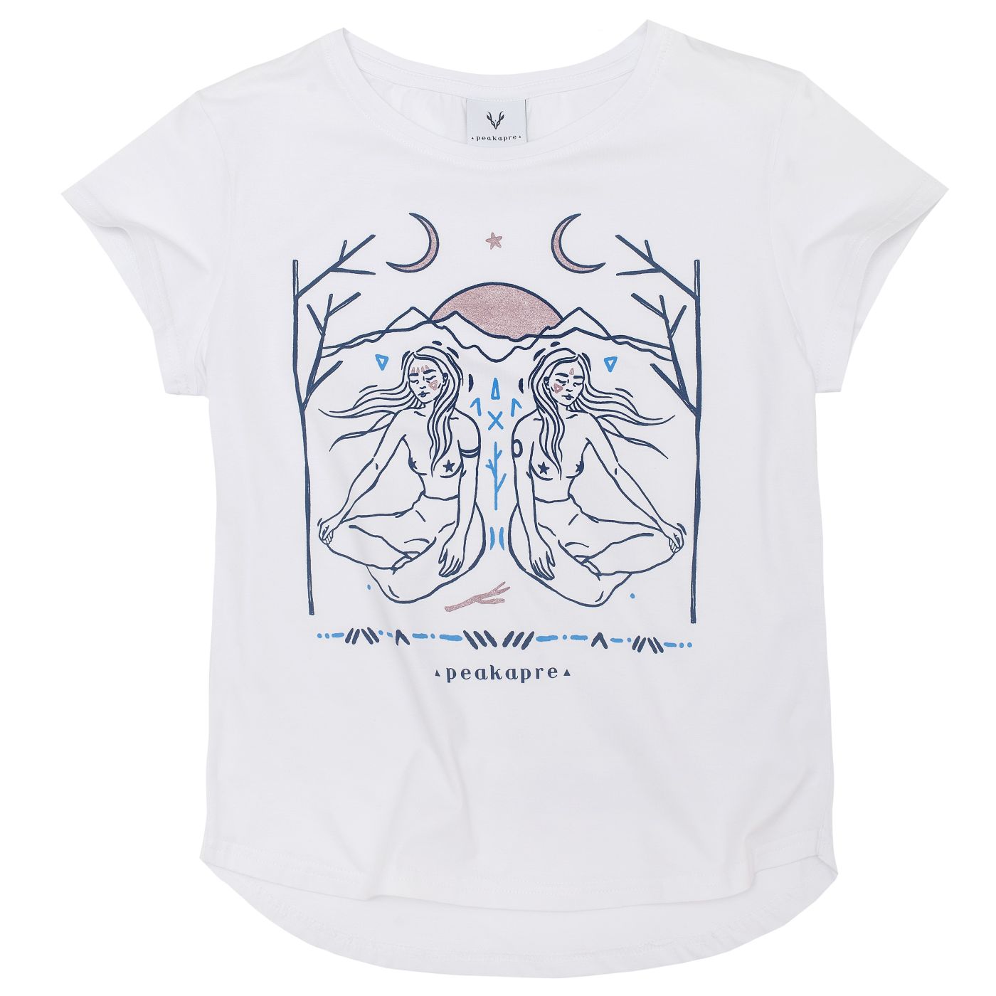 Peakapre Woman's T-shirt Duo T