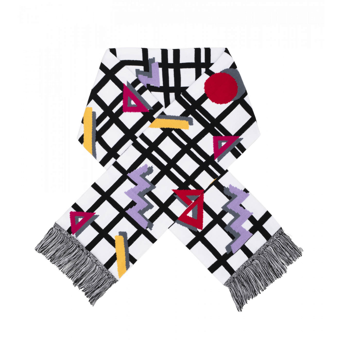 Kabak Unisex's Scarf Cotton Windows