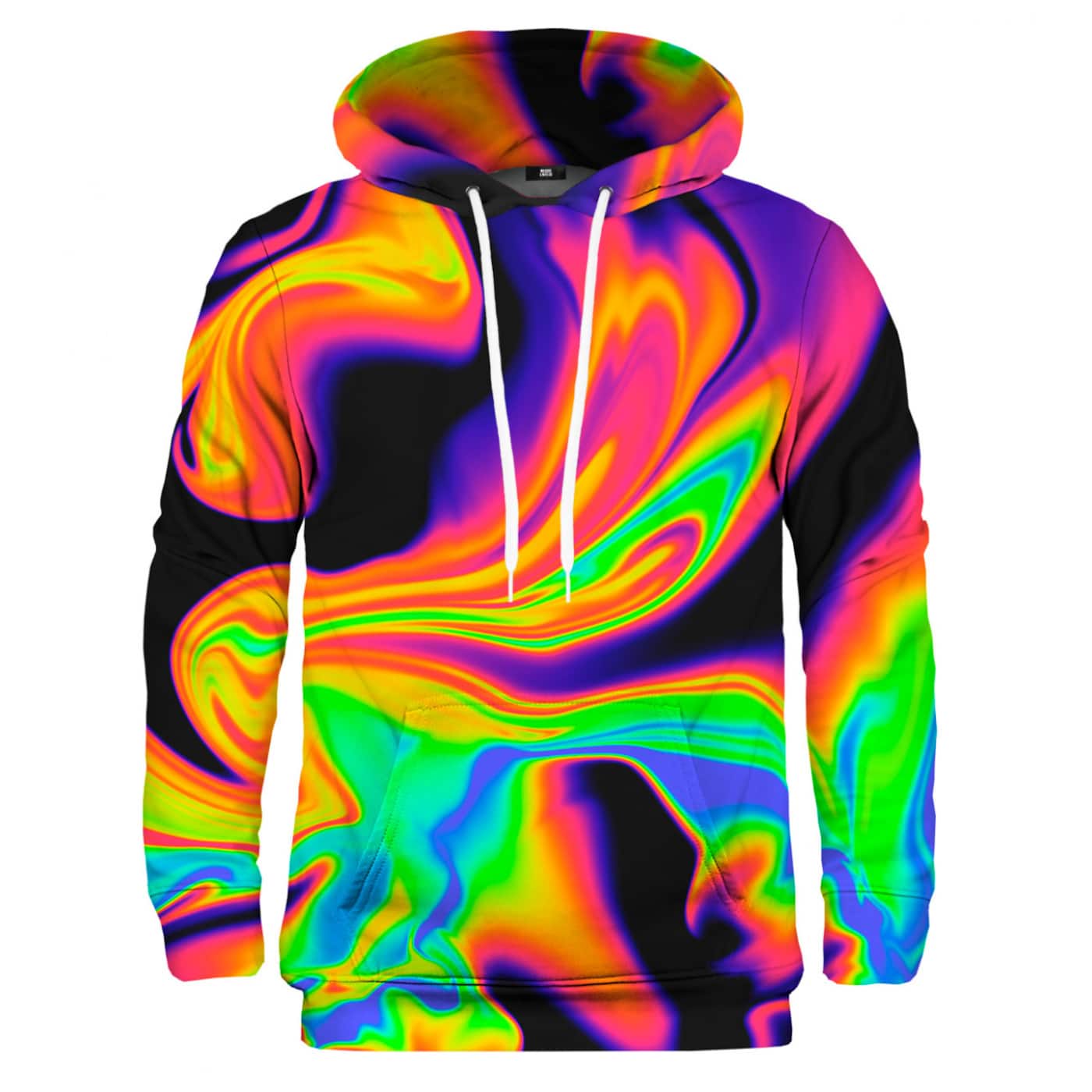 Mr. GUGU & Miss GO Unisex's Hoodie Kangaroo H-K1747 Violet