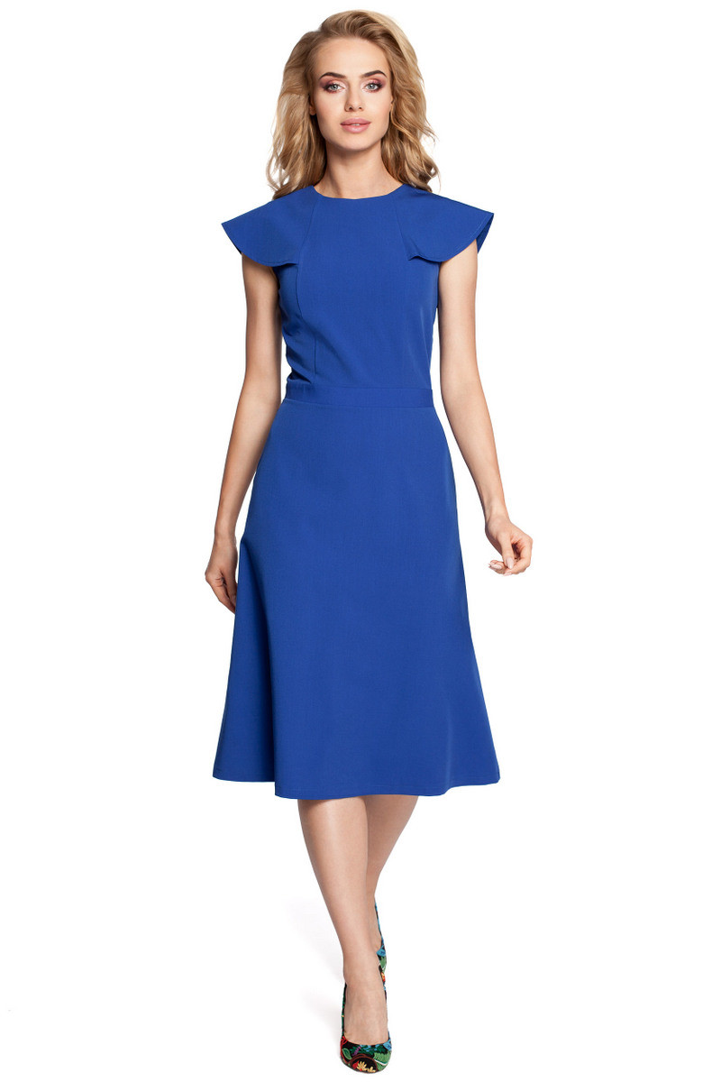 Made Of Emotion Woman's Dress M311 Royal