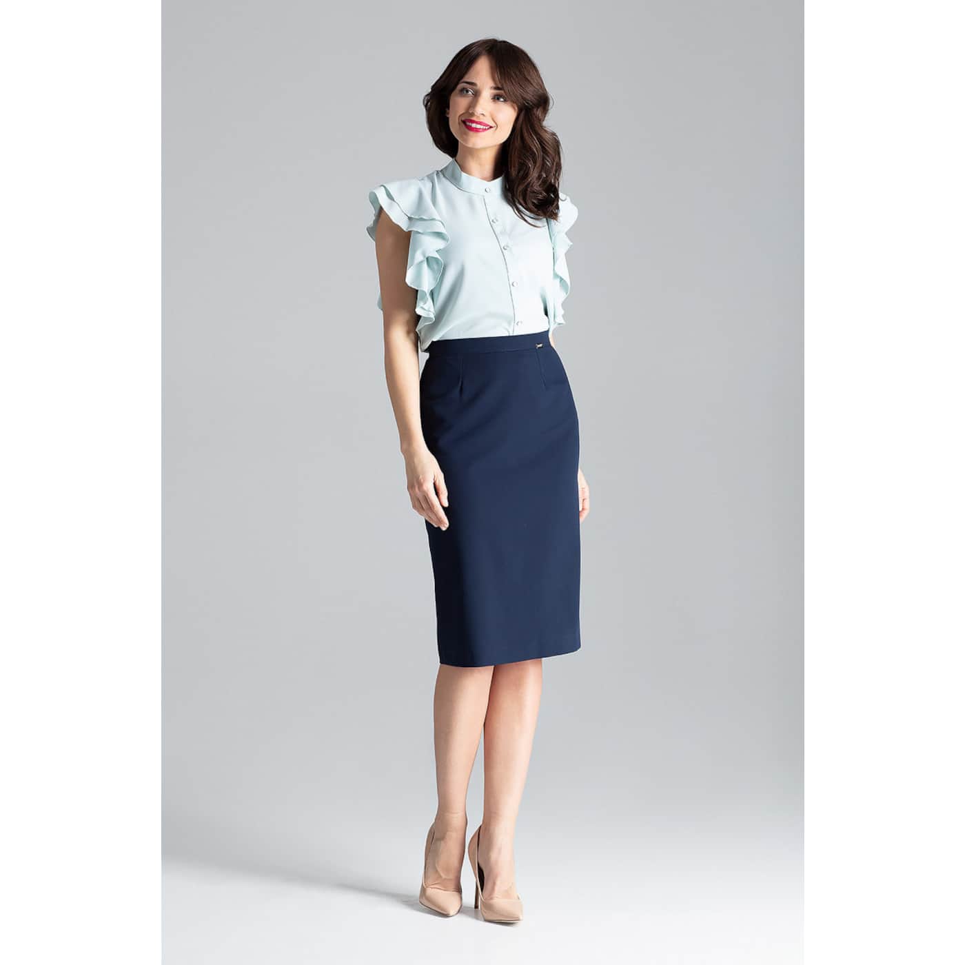 Lenitif Woman's Skirt L029 Navy