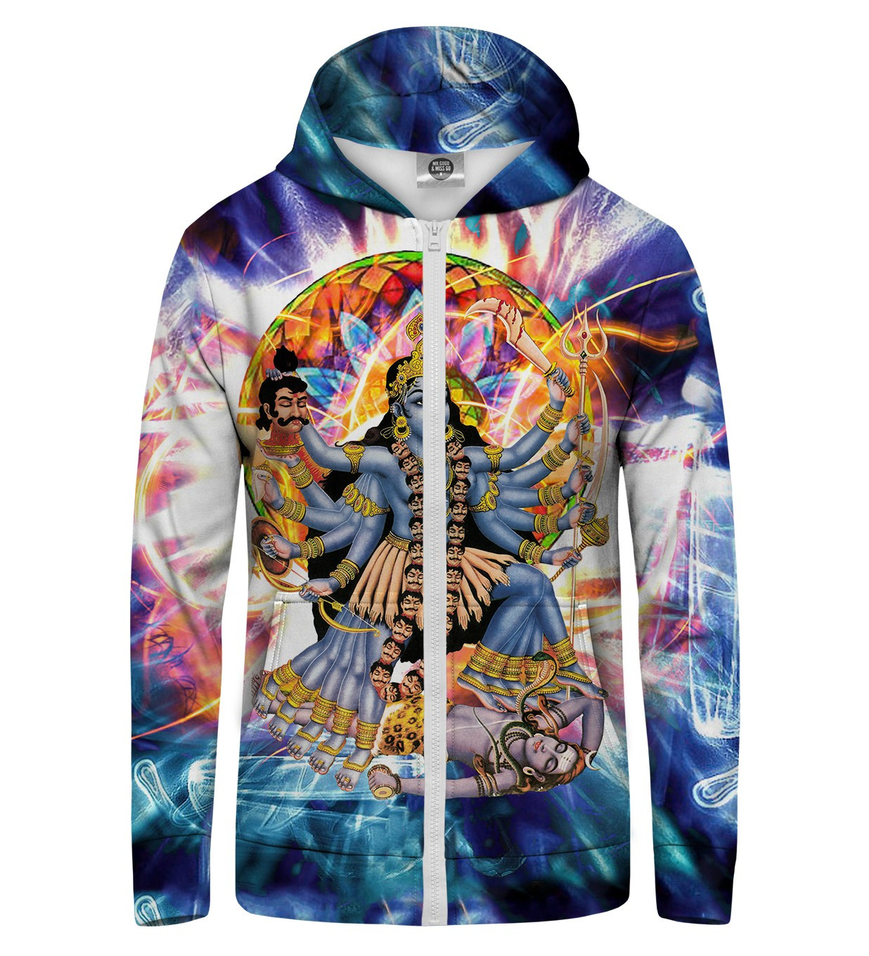 Mr. GUGU & Miss GO Unisex's Hoodie HKZ-U-PC 311 Violet