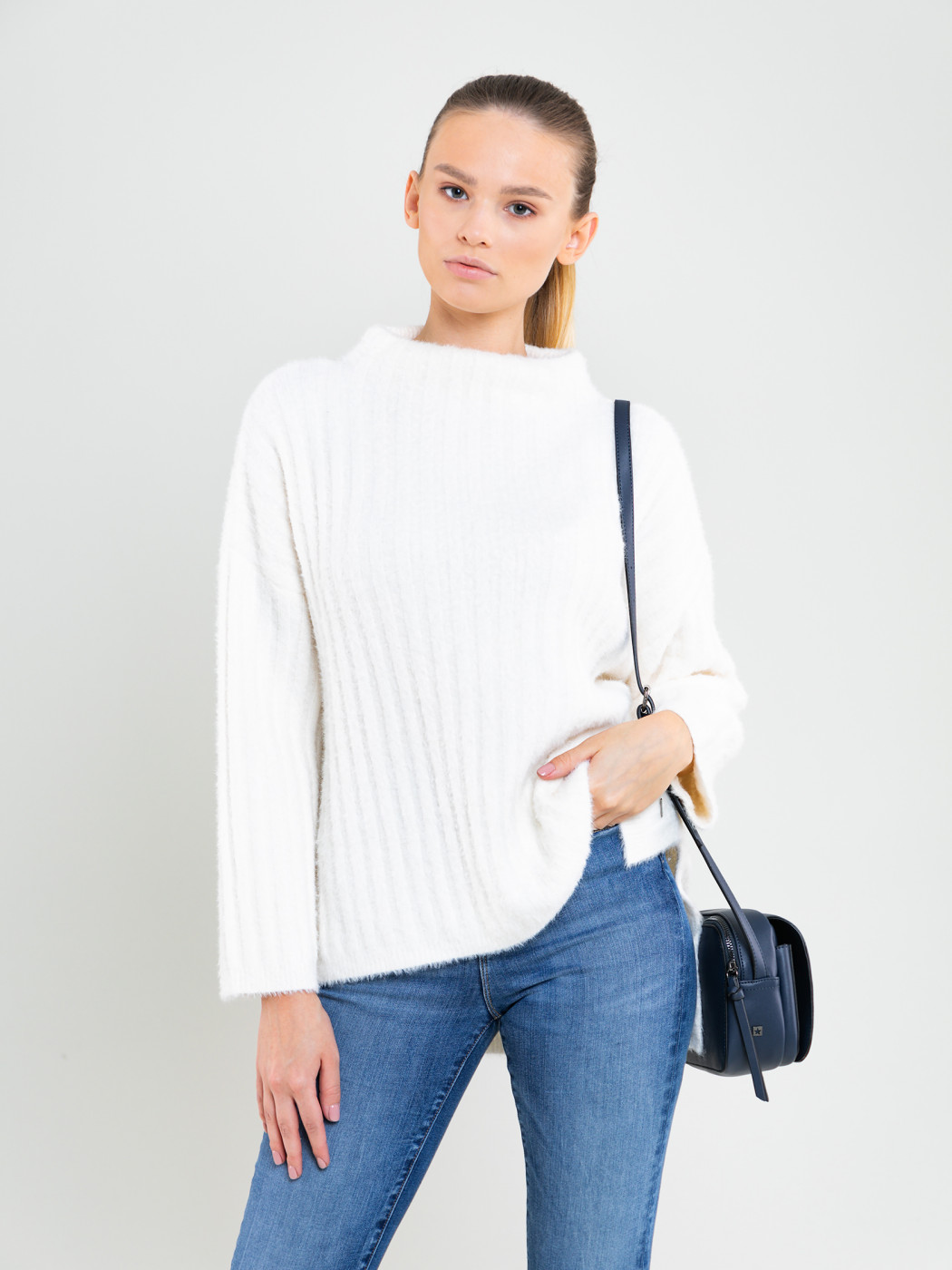 Big Star Woman's Turtleneck Sweater 162007 -102