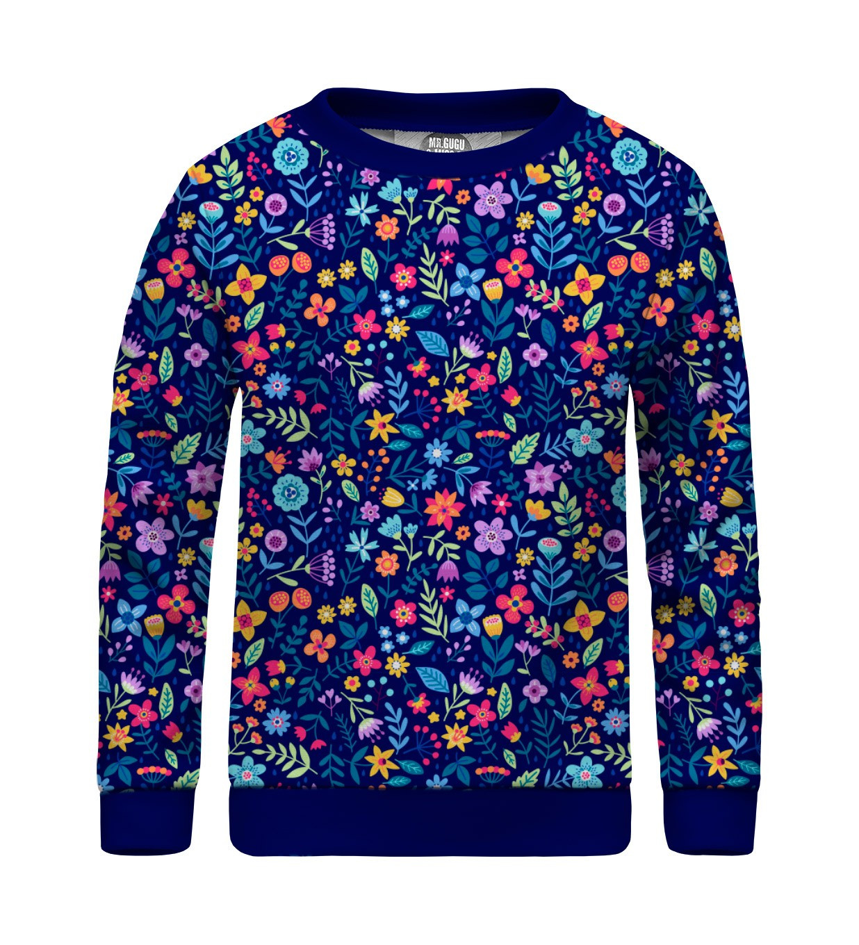 Mr. GUGU & Miss GO Unisex's Sweater KS-PC1649 Navy Blue