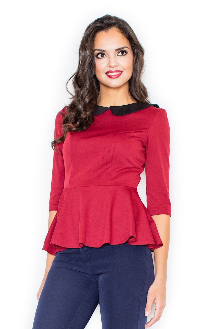 Figl Woman's Blouse M161 Deep