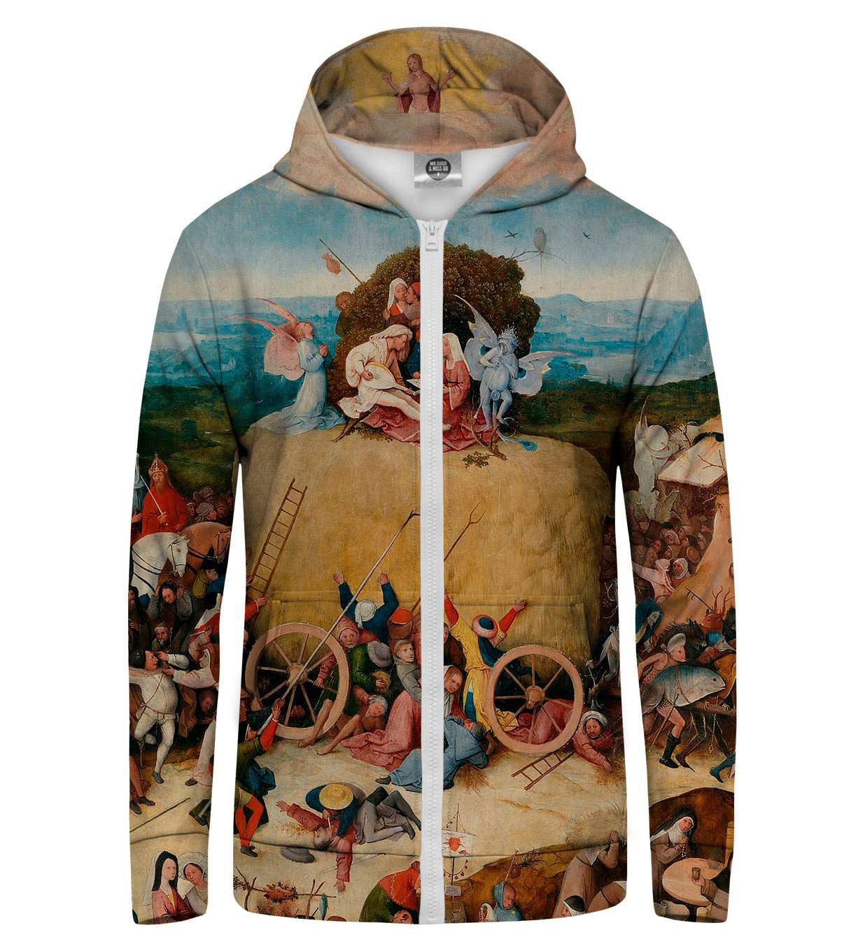 Mr. GUGU & Miss GO Unisex's Hoodie HKZ-U-PC 1144