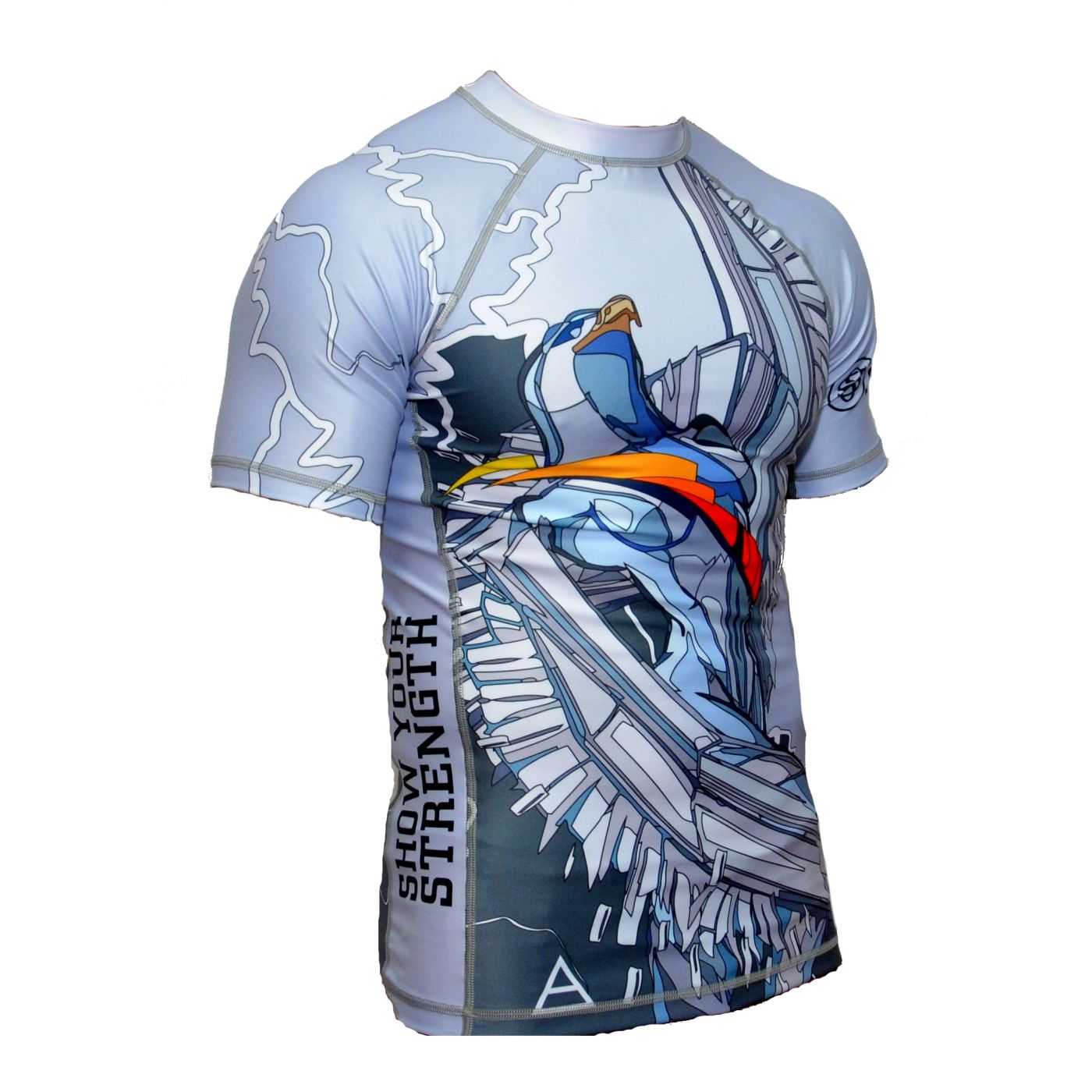 ShowYourStrength Man's T-shirt Rashguard The Four Elements Air