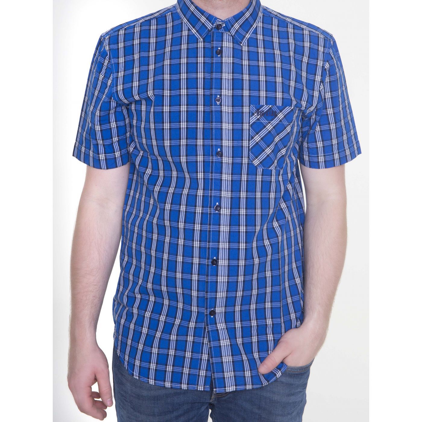 Big Star Man's Shortsleeve Shirt 141553 -405
