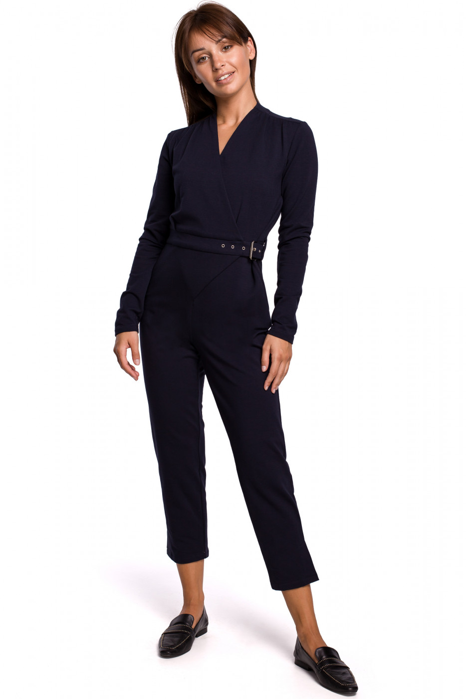 BeWear Woman's Jumpsuit B182 Navy Blue