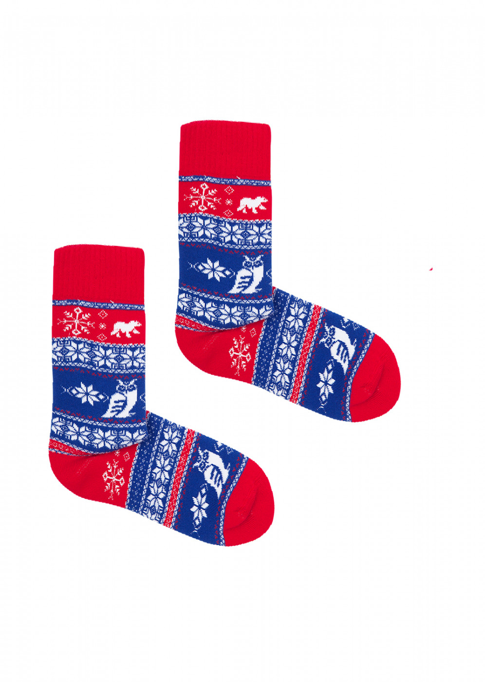 Kabak Unisex's Socks Warm Owl