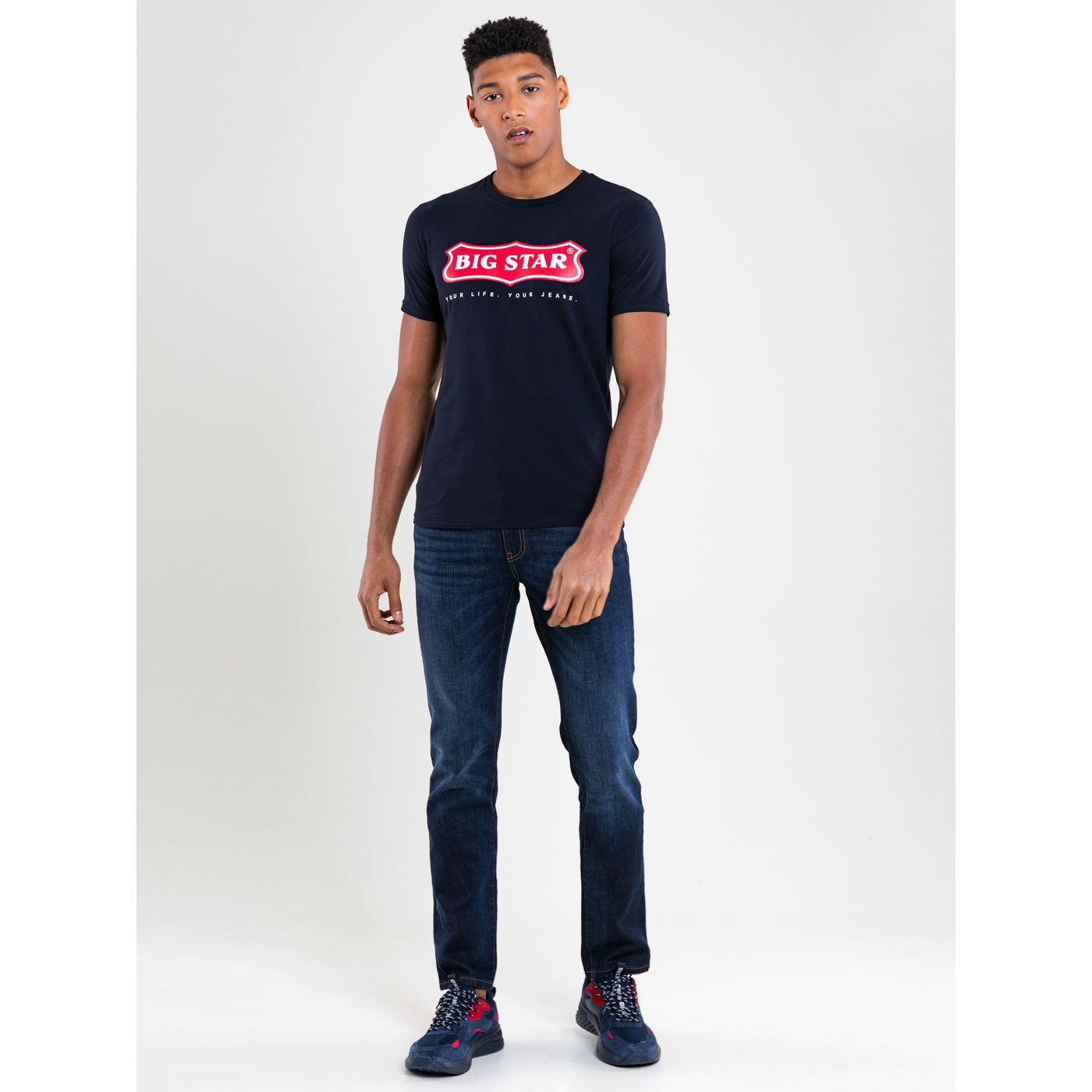 Big Star Man's Shortsleeve T-shirt 158897 -403